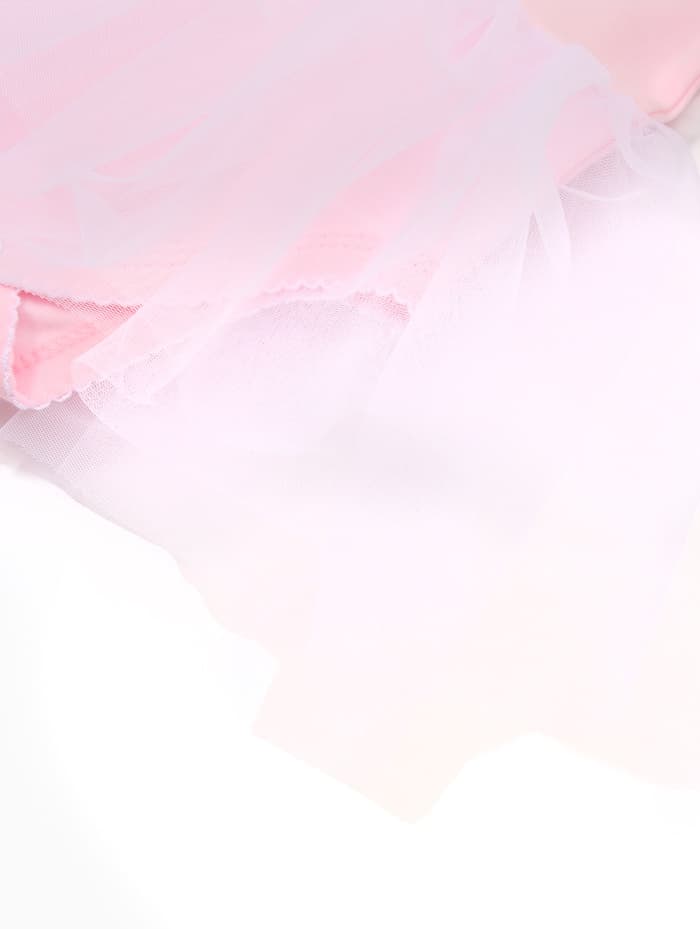 Боди с юбкой «Крошка Я» Princess, розовое, рост 68-74 см