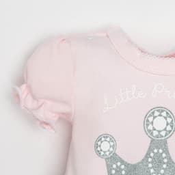 Боди с юбкой «Крошка Я» Princess, розовое, рост 80-86 см