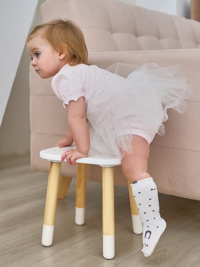 Боди с юбкой «Крошка Я» Princess, розовое, рост 80-86 см