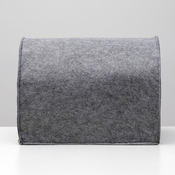 Домик для животных «Будка WELCOME», 33×33×45 см, войлок, серый