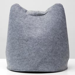 Домик для животных «Ушастик королевский», 46×46×43 см, войлок, серый