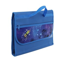 Папка для труда, А4, текстильная, 32.5×24 см «Ракета»