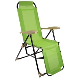 Кресло - шезлонг Nika, 82×59×117 см, принт с туканами