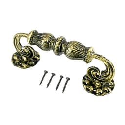 Ручка-скоба «Белгород» Ажур 180 мм, цвет золото