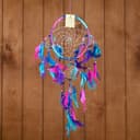 Ловец снов «Пять колец», 25×0.5×50 см, разноцветный