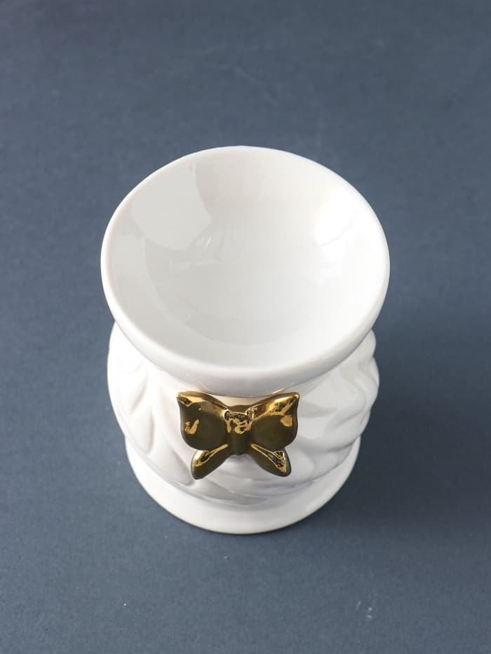 Аромалампа для эфирных масел «Золотая бабочка», керамика, 9×7.5×7.5 см