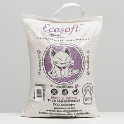 Наполнитель минеральный с добавлением силикагеля «Экософт-Комфорт», 20 л
