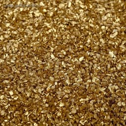 Грунт «Золотистый металлик» декоративный песок кварцевый, 250 г фр. 0.5-1 мм