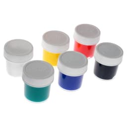 Краска акриловая, набор 6 цветов × 20 мл, Гамма «Хобби», морозостойкая, глянцевая