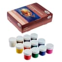 Краска акриловая, набор 12 цветов × 20 мл, Гамма «Хобби», морозостойкая, глянцевая