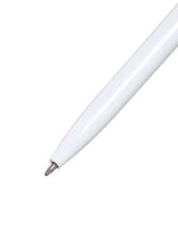 Ручка под логотип Calligrata, шариковая, поворотная, синий стержень, узел 0.7 мм, корпус белый