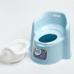 Горшок детский Little King, съёмная чаша, голубой