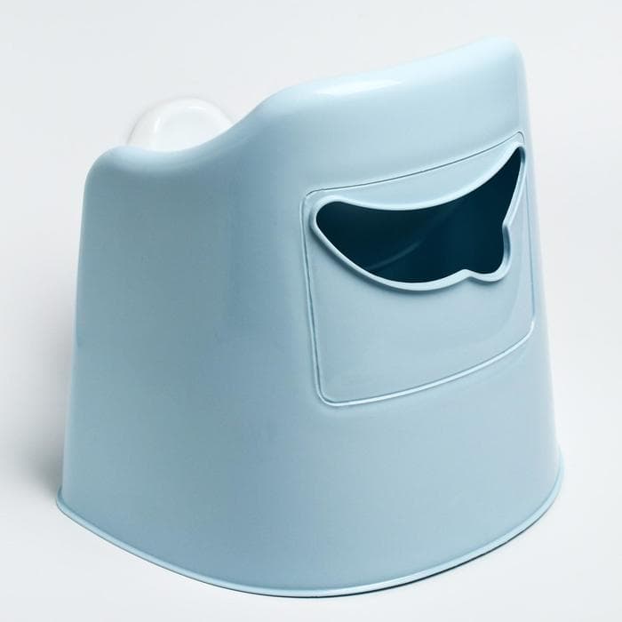 Горшок детский Little King, съёмная чаша, голубой