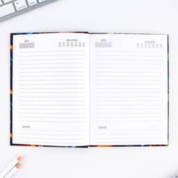 Ежедневник недатированный, А5, 80 л., в подарочной коробке, твердая обложка «Лучшему учителю»