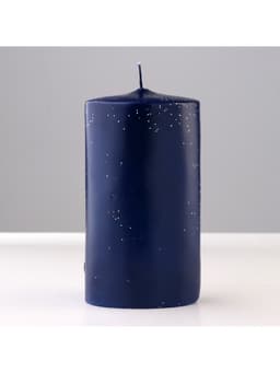 Свеча - цилиндр «Рождественский вечер», 6×8×15 см