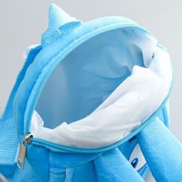 Рюкзак детский плюшевый на молнии, с карманом, 22 см × 6 см × 19 см «Крош», Смешарики