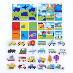 Развивающий набор лото Лесная мастерская «Изучаем транспорт»
