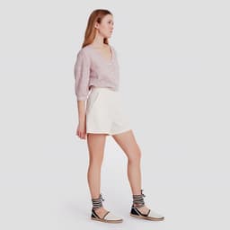 Шорты женские MINAKU: Enjoy, молочные, размер 50