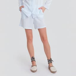 Шорты женские MINAKU: Enjoy, светло-голубые, размер 42