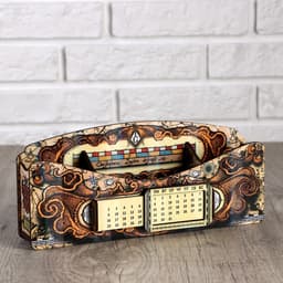 Органайзер для канцелярии «Древняя карта», вечный календарь