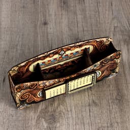 Органайзер для канцелярии «Древняя карта», вечный календарь