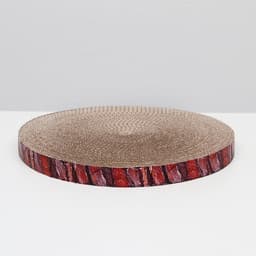 Гофрокогтеточка «Пижон. Спил сосны», 28×2.5 см, с пропиткой, круглая