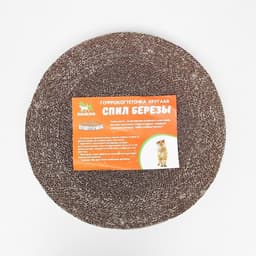 Гофрокогтеточка «Пижон. Спил березы», 28×4 см, с пропиткой, высокая, круглая