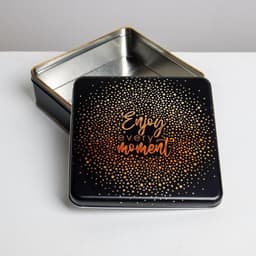 Подарочная коробка Enjoy every moment, 17 х 17 х 5,5см
