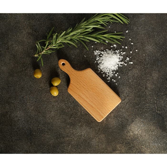 Доска для подачи и сервировки канапе Доляна «БУковский», 15×7×1.6 см, дерево массив бука