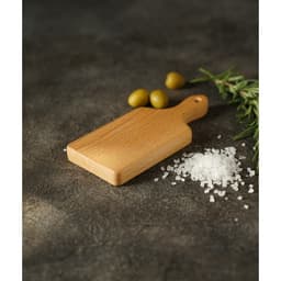 Доска для подачи и сервировки канапе Доляна «БУковский», 15×7×1.6 см, дерево массив бука