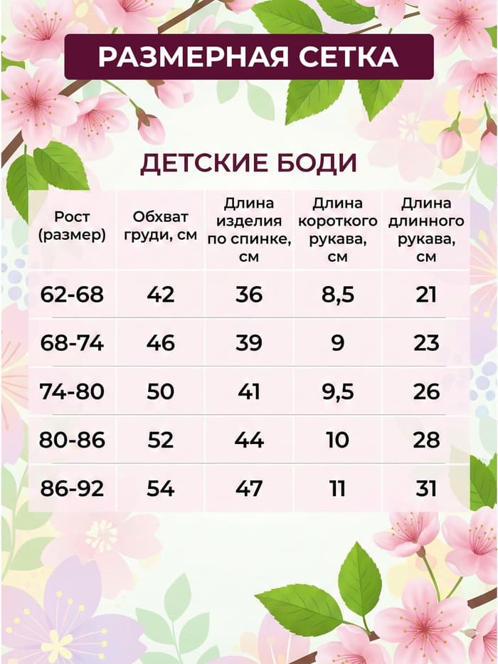 Боди для девочки «Крошка Я. Розовый бант», рост 86-92 см, бирюзовое