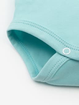 Боди для девочки «Крошка Я. Розовый бант», рост 86-92 см, бирюзовое