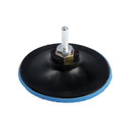 Насадка с липучкой для дрели и УШМ ТУНДРА, М14, с адаптером, твердая, 115 мм