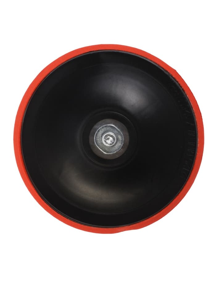 Насадка с липучкой для дрели и УШМ ЛОМ, М14, с адаптером, 125 мм