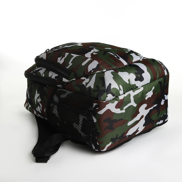 Рюкзак школьный, «Сакси», 2 отдела на молниях, 2 наружных кармана, 2 боковых кармана, цвет чёрный/чёрный