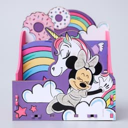 Органайзер для канцелярии, 14×14×16 см, «Минни Маус и единорог»