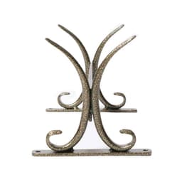 Декроттуар для очистки обуви, 32.5×15 см, бронза