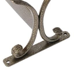 Декроттуар для очистки обуви, 32.5×15 см, бронза