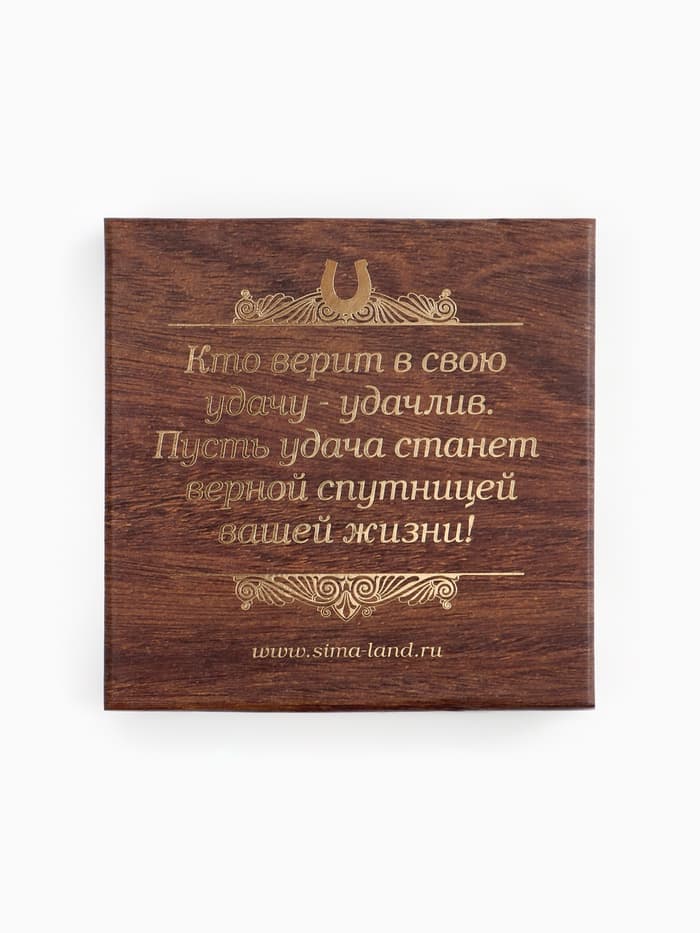 Подкова «Семейного благополучия», 7×7 см