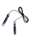 Скакалка спортивная, 2.7 м, регулируемая, скоростная, с подшипником, чёрная