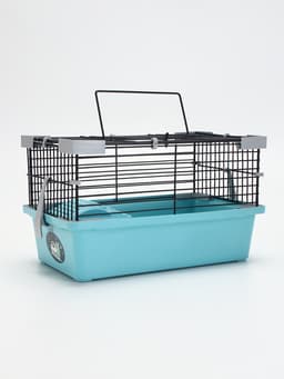 Клетка-мини для грызунов «Пижон» №1, 27×15×13 см, укомплектованная, бирюзовая