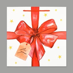 Пакет подарочный квадратный, упаковка, «For you», 30×30×30 см