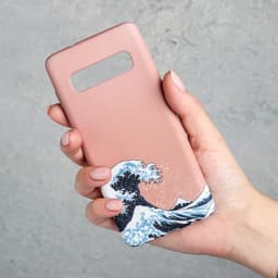 Чехол на телефон Samsung S10 «Большая волна», 7.04×15 см