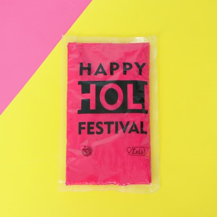 Краска холи, малиновая, 100 г