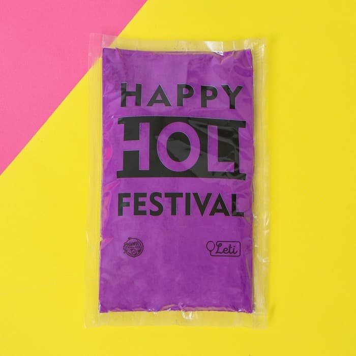 Краска холи, фиолетовая, 100 г