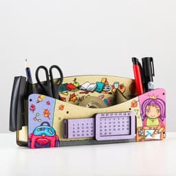 Органайзер для канцелярии «Школа удобств», вечный календарь