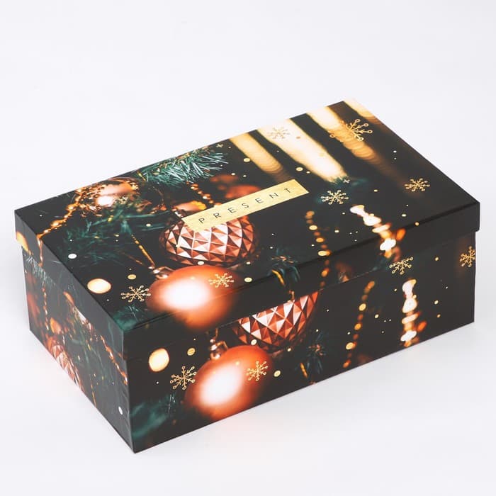 Набор коробок подарочных 15 в 1 «С Новым годом», 12×7×4 см - 46.5×35×17.5 см