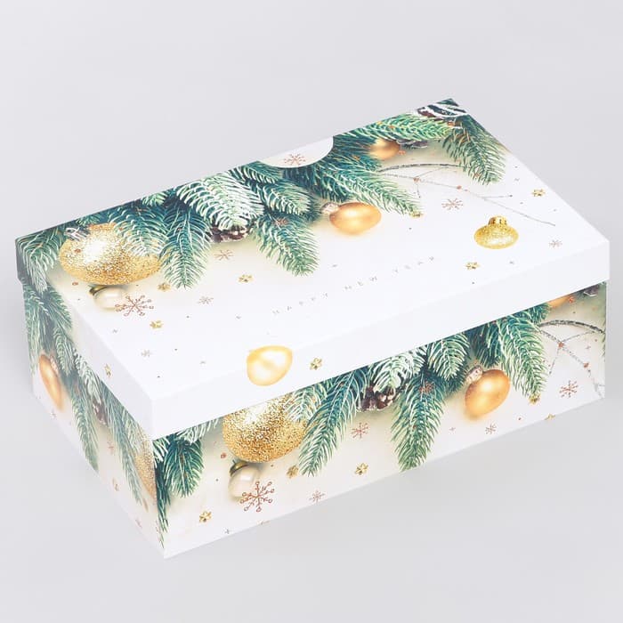 Набор коробок подарочных 15 в 1 «С Новым годом», 12×7×4 см - 46.5×35×17.5 см