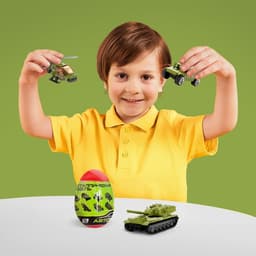 Машинка металлическая в яйце «Военная», масштаб 1:64, МИКС