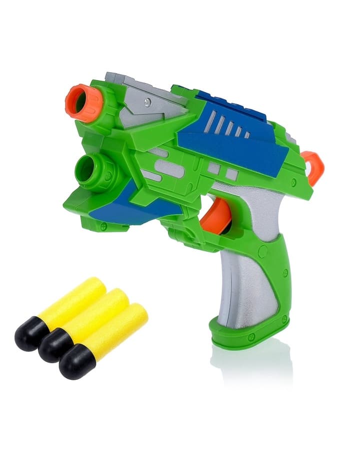 Пистолет «Воин», стреляет мягкими пулями, цвета МИКС